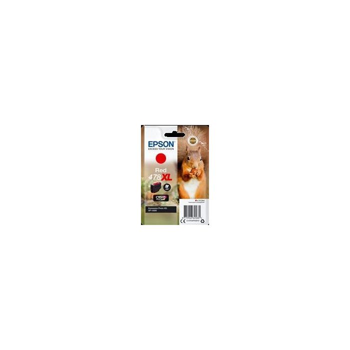 Epson Tinta Rojo Singlepack Claria Photo Hd Ink - Nº 478XL Epson Tinta Rojo Singlepack Claria Photo Hd Ink - Nº 478XL