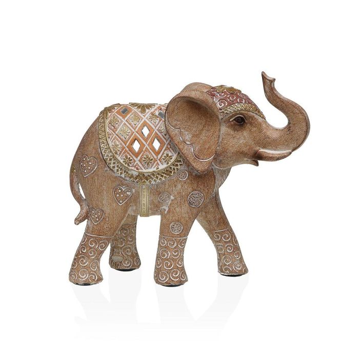 Figura Decorativa Versa Resina Elefante 6,5 X 14,5 X 16 CM Figura Decorativa Versa Resina Elefante 6,5 X 14,5 X 16 CM
