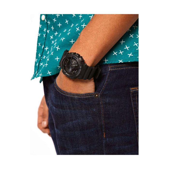 Reloj Hombre Casio G-Shock CLASSIC Negro Plateado (Ø 55 mm) 2 Reloj Hombre Casio G-Shock CLASSIC Negro Plateado (Ø 55 mm) 2