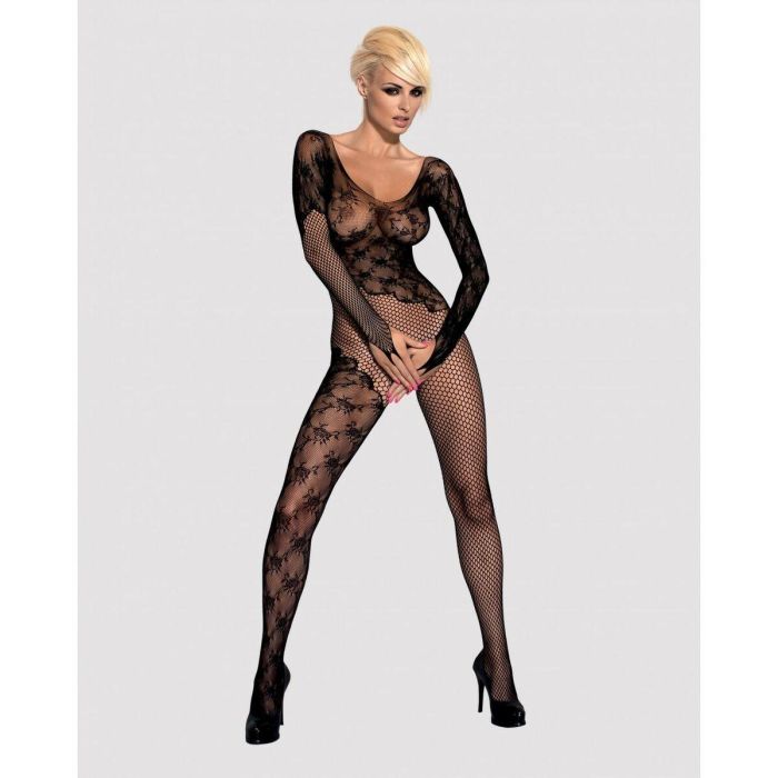 Body De Cuerpo Entero F210 (Talla única) Obsessive F210 S/M/L Negro 1 Body De Cuerpo Entero F210 (Talla única) Obsessive F210 S/M/L Negro 1