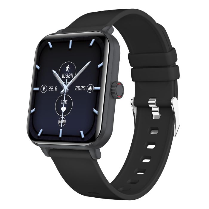 Myphone Reloj Smartwatch Classic 2 Black - Pantalla táctil IPS 1.8", Bluetooth 5.0, Monitorización de salud 0 Myphone Reloj Smartwatch Classic 2 Black - Pantalla táctil IPS 1.8", Bluetooth 5.0, Monitorización de salud 0