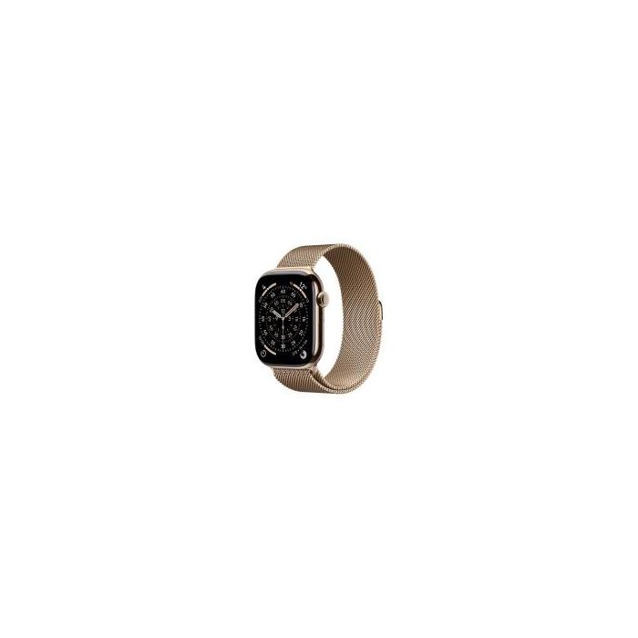 Apple MFD74QL/A Watch Series 11 GPS Cellular 46mm Titanio Dorado Correa Milanese Loop S/M 1