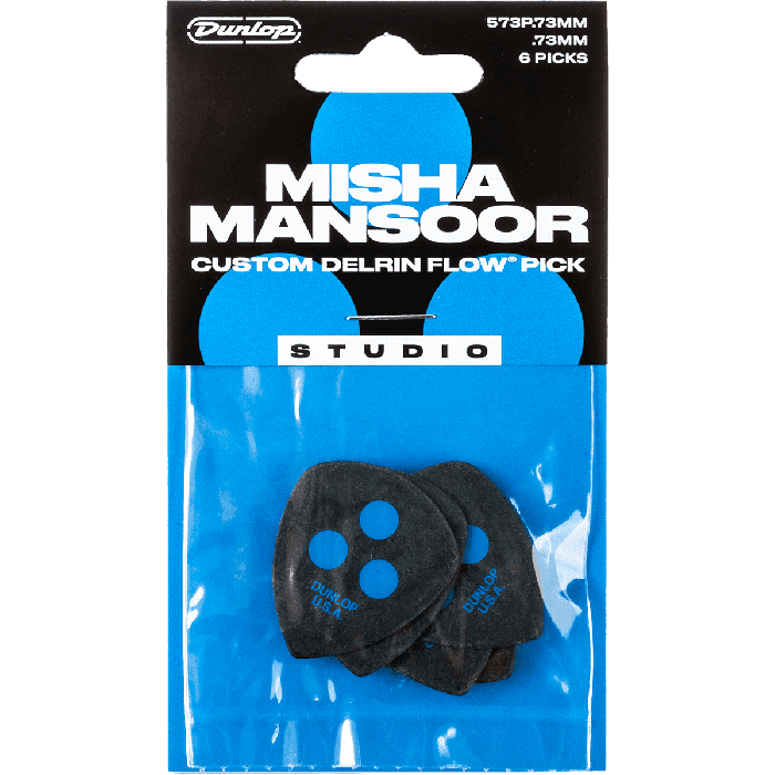 Pack 6 Púas Delrin Flow® Misha Mansoor - 0,73 Mm 5 Pack 6 Púas Delrin Flow® Misha Mansoor - 0,73 Mm 5