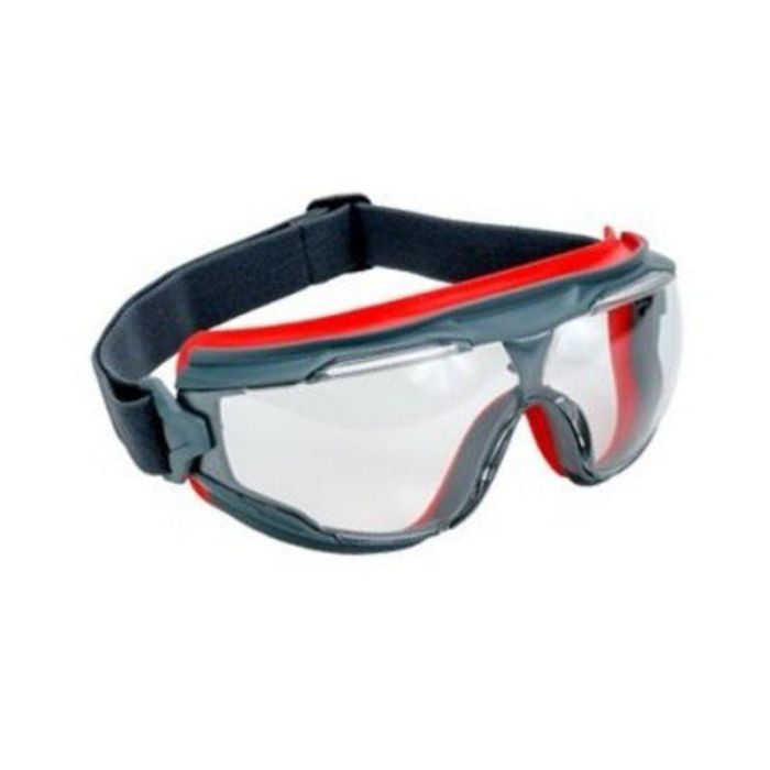 3M Gafa Panorámica Goggle Gear 500 con Tratamiento Anti-Empañamiento y Recubrimiento Anti-Raya