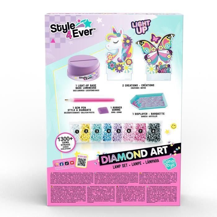 Canal Toys - Style For Ever - Caja de lámpara Diamant'Art - OFG 299 2