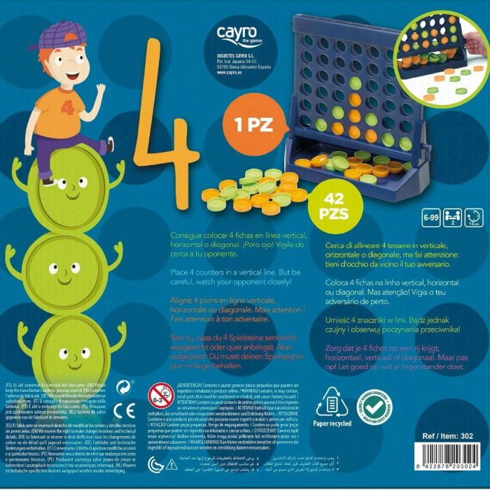 Juego de Mesa Cayro Multicolor ES 9 Juego de Mesa Cayro Multicolor ES 9