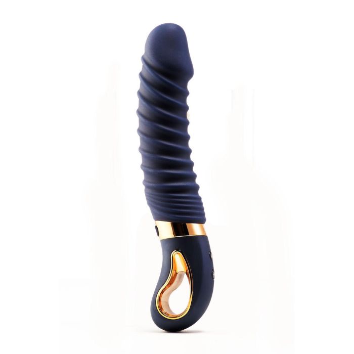 Vibrador Dream Toys Goddess Collection Azul 9 Vibrador Dream Toys Goddess Collection Azul 9