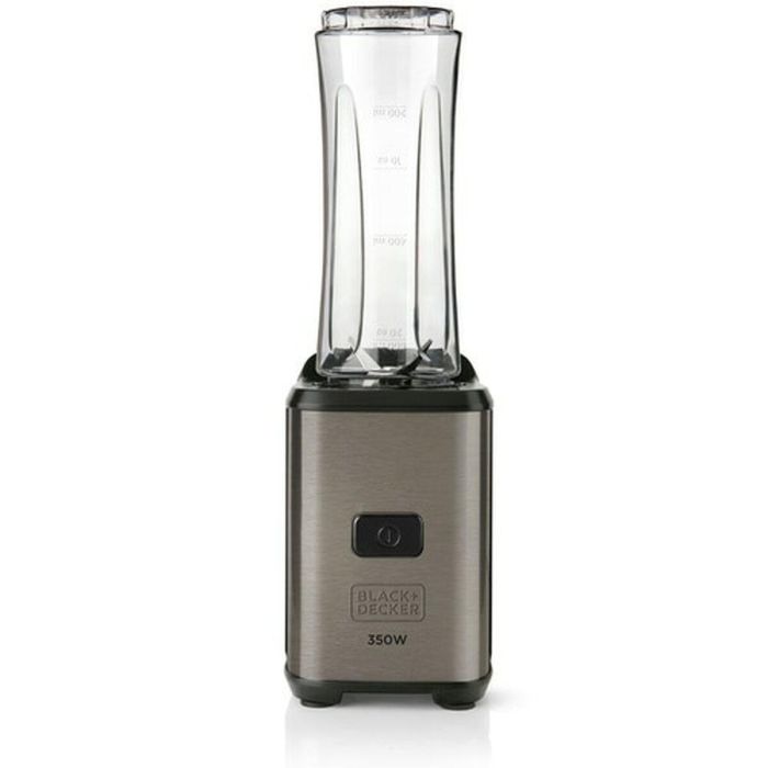 Batidora de Vaso Black & Decker Gris Transparente 300 W 600 ml Batidora de Vaso Black & Decker Gris Transparente 300 W 600 ml