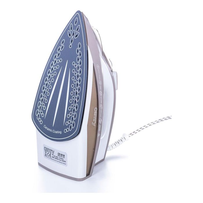 Camry Plancha de Vapor CR 5018 Revestimiento Cerámico 3000W Planchado Vertical Golpe Vapor Antigoteo Antical Autolimpieza 0 Camry Plancha de Vapor CR 5018 Revestimiento Cerámico 3000W Planchado Vertical Golpe Vapor Antigoteo Antical Autolimpieza 0
