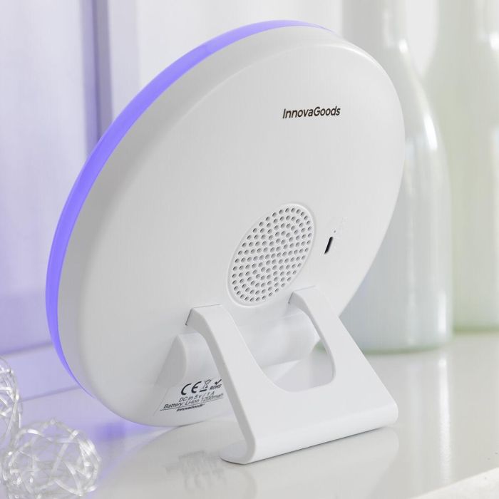 Despertador Amanecer Recargable con Altavoz Sunrilk InnovaGoods 7