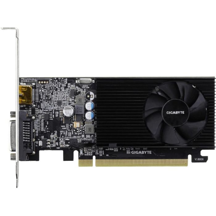 GIGABYTE GV-N1030D4-2GL Tarjeta Gráfica NVIDIA GeForce GT 1030 2GB GDDR4 64 bit PCI Express 3.0 HDMI DVI-D DirectX 12.0 2