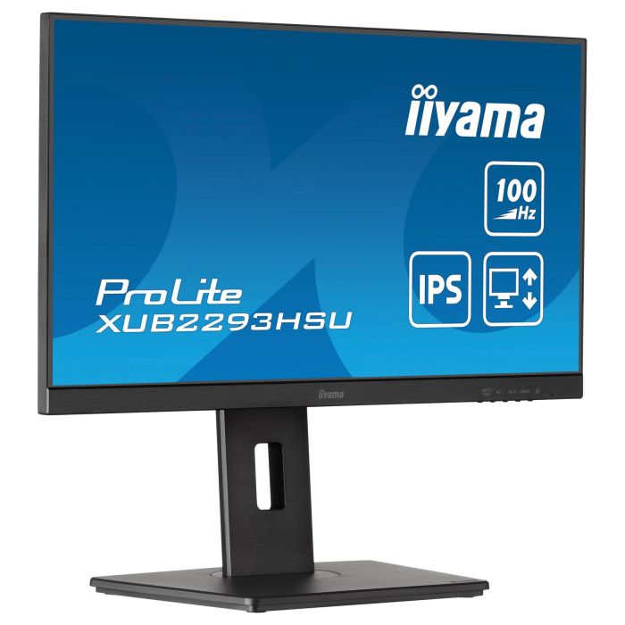 IIYAMA ProLite XUB2293HSU-B7 54.6 cm (21.5") 1920 x 1080 Píxeles Full HD LED 1 ms Negro