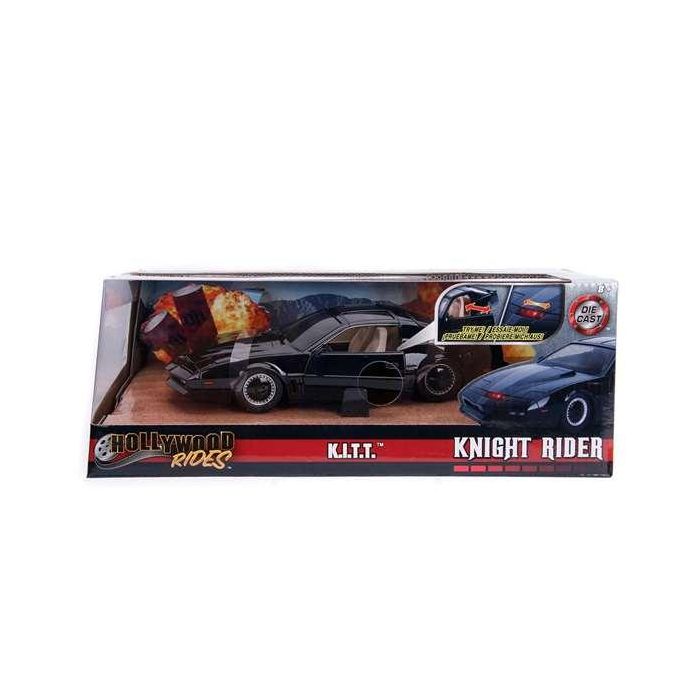 Coche de metal fantástico kitt con luz escala 1:24 30x15x11 cm 14 Coche de metal fantástico kitt con luz escala 1:24 30x15x11 cm 14