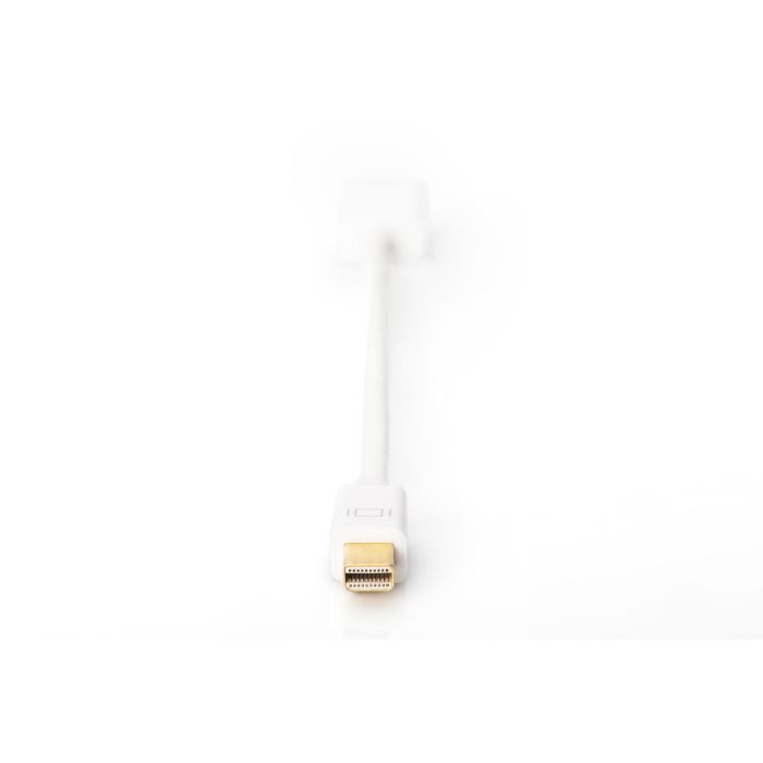 Digitus Cable Mini DisplayPort a HDMI Tipo A St/Bu 0.15m Blanco 3