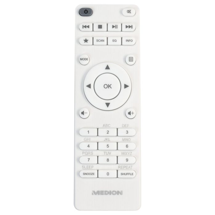 Medion MD 89289 Radio por Internet DAB+, FM, WiFi, Bluetooth, 12W, Pantalla TFT 7.1", Blanco 3 Medion MD 89289 Radio por Internet DAB+, FM, WiFi, Bluetooth, 12W, Pantalla TFT 7.1", Blanco 3