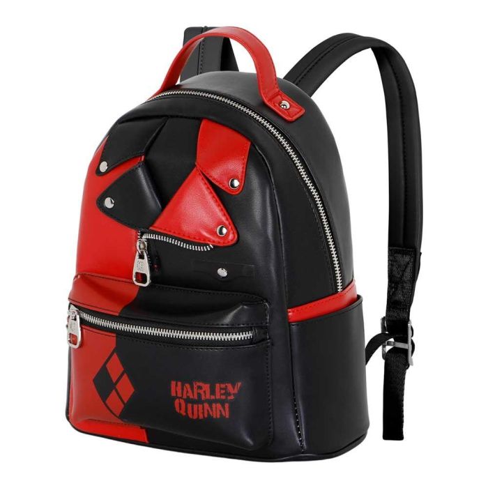 DC Comics Harley Quinn Mochila Urbana Heady Jacket Negro 1 DC Comics Harley Quinn Mochila Urbana Heady Jacket Negro 1