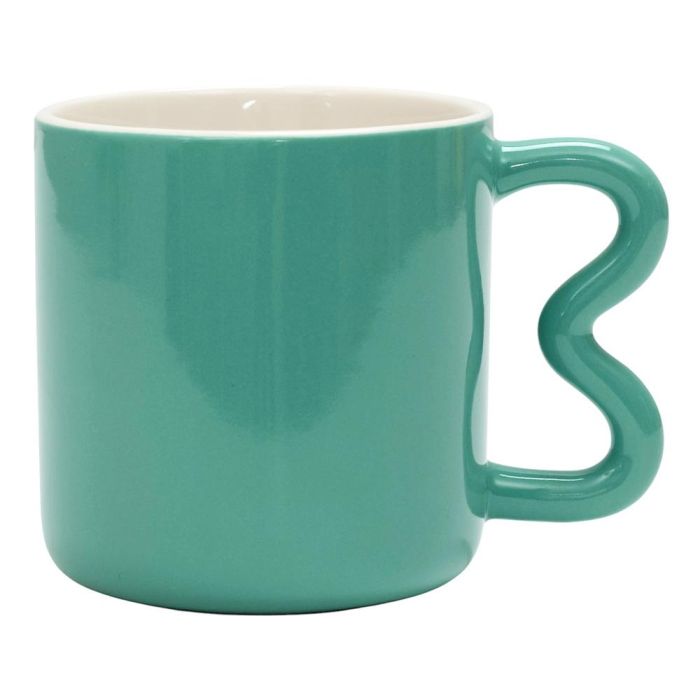 Mug Con Asa Zig Zag 340 Ml Home Deco Factory 0 Mug Con Asa Zig Zag 340 Ml Home Deco Factory 0