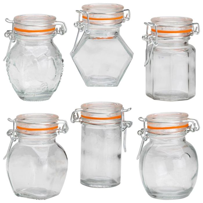 Cook Concept Bote Conserva Cristal Con Tapa 9 cm, Ideal Para Confituras Y Caramelos 2