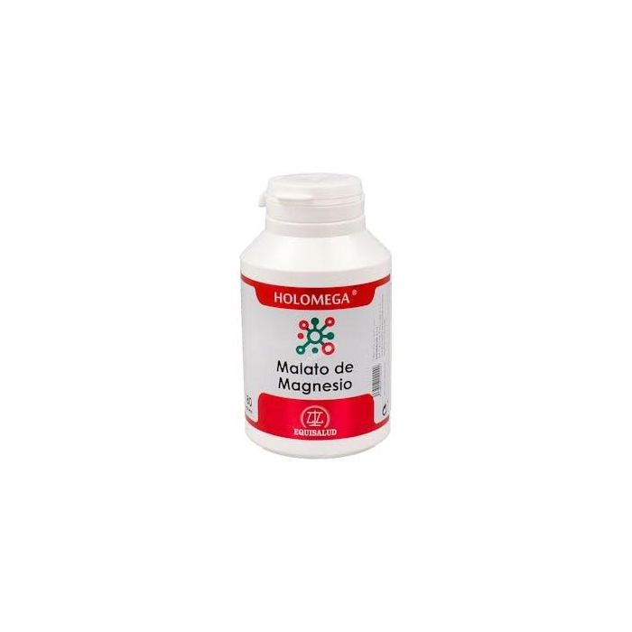Holomega Malato de Magnesio 180 Cápsulas - Suplemento de Magnesio y Ácido Málico