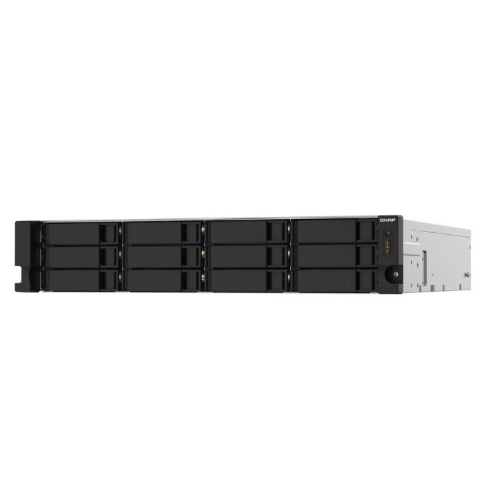 Qnap Servidor NAS Ts-1232Pxu-Rp 12 Bahías 4GB DDR4 RAID 0,1,5,6,10,50,60,JBOD Gigabit Ethernet 3