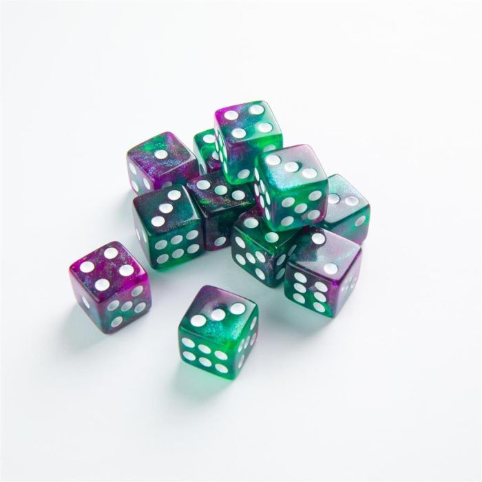 Aurora D6 Dice Set 16 mm (12 pcs) 1