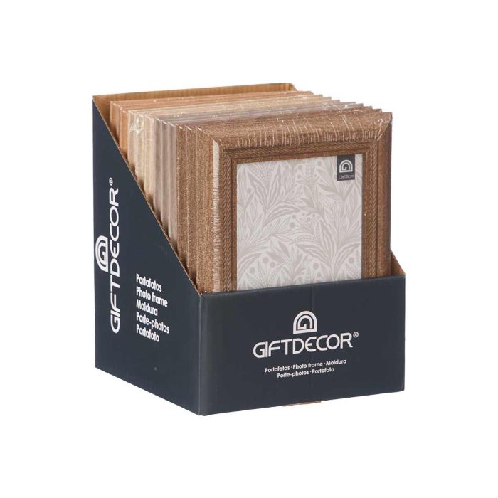 Portafotos de Cuerda 13x18 cm, Madera MDF y Vidrio, Surtidos Colores - Giftdecor (24 Unidades) 2 Portafotos de Cuerda 13x18 cm, Madera MDF y Vidrio, Surtidos Colores - Giftdecor (24 Unidades) 2