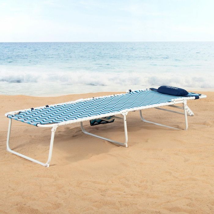 Hamaca Aktive Azul Acero 200 x 88 x 70 cm 4 Hamaca Aktive Azul Acero 200 x 88 x 70 cm 4