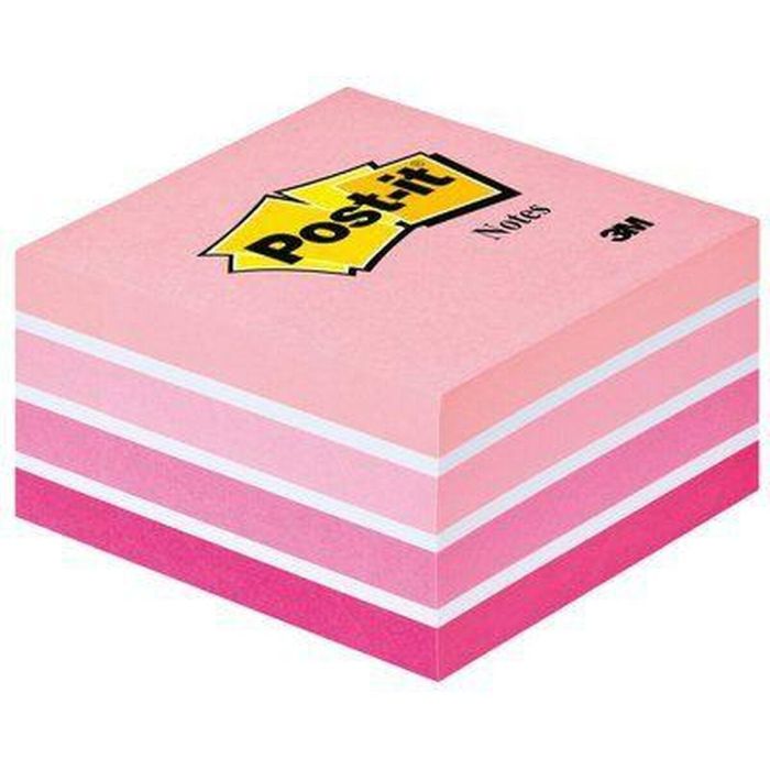 Bloc de Notas Post-it 76 x 76 mm Rosa 450 Hojas (12 Unidades) 1