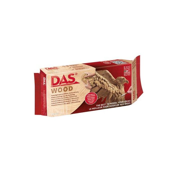 Pasta Modelar Das Wood 700G