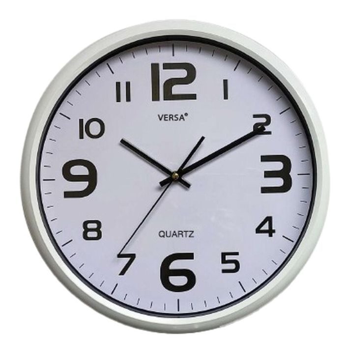 Reloj de Pared Versa Plástico Reloj de Pared Versa Plástico