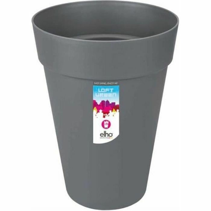 Maceta Elho Gris Redonda Ø 35 cm 0 Maceta Elho Gris Redonda Ø 35 cm 0