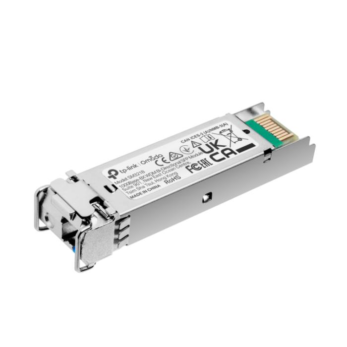 TP-Link Omada SM321B red modulo transceptor Fibra óptica 1250 Mbit/s SFP TP-Link Omada SM321B red modulo transceptor Fibra óptica 1250 Mbit/s SFP