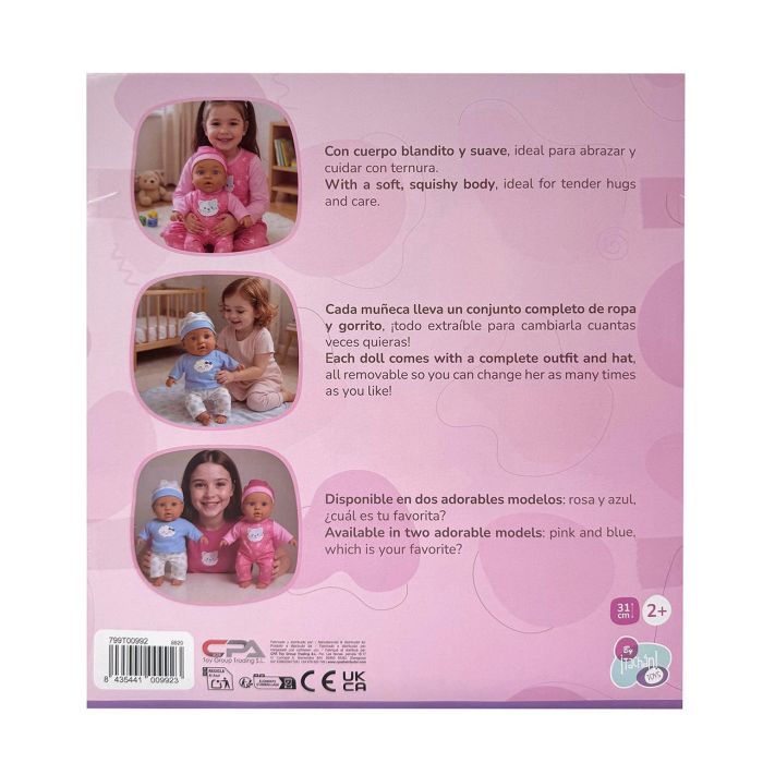 Muñeca Blandita 31Cm Surtida En Expositor 6 Und T00992 Tacha 5