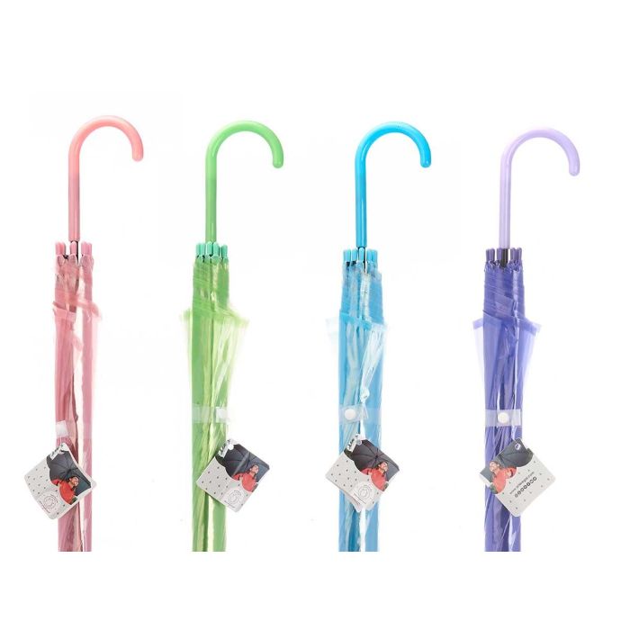 Paraguas Infantil Transparente Arte Regal - 72 cm, Colores Surtidos (24 Unidades) 3
