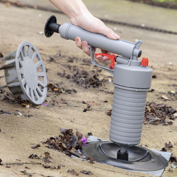 Pistola Desatascadora de Aire Comprimido Universal con Adaptadores KlinGun InnovaGoods 5