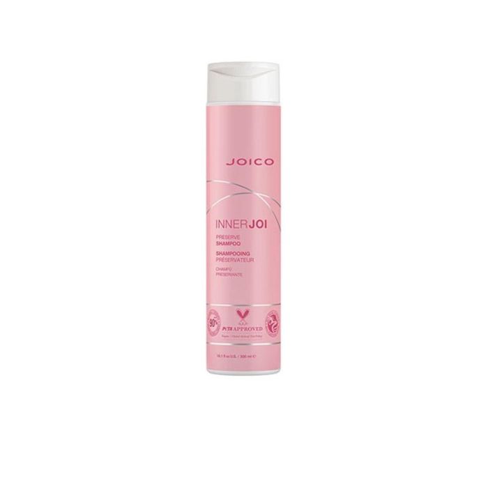 Joico Innerjoi Champú Preservante de Color con Aceite de Frambuesa y Remolacha, Sin Sulfatos, 300ml