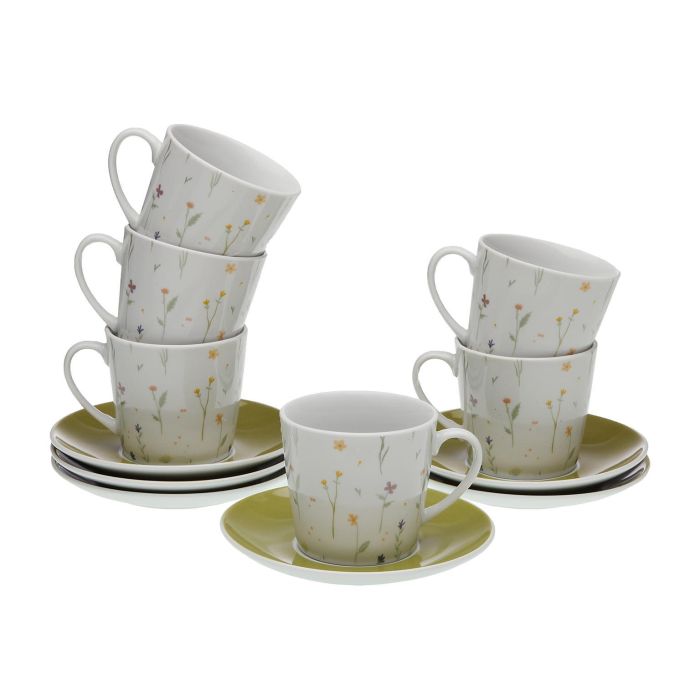 Set 6 Tazas Te Con Plato Laison Versa 9X14CM (2 Unidades) Set 6 Tazas Te Con Plato Laison Versa 9X14CM (2 Unidades)