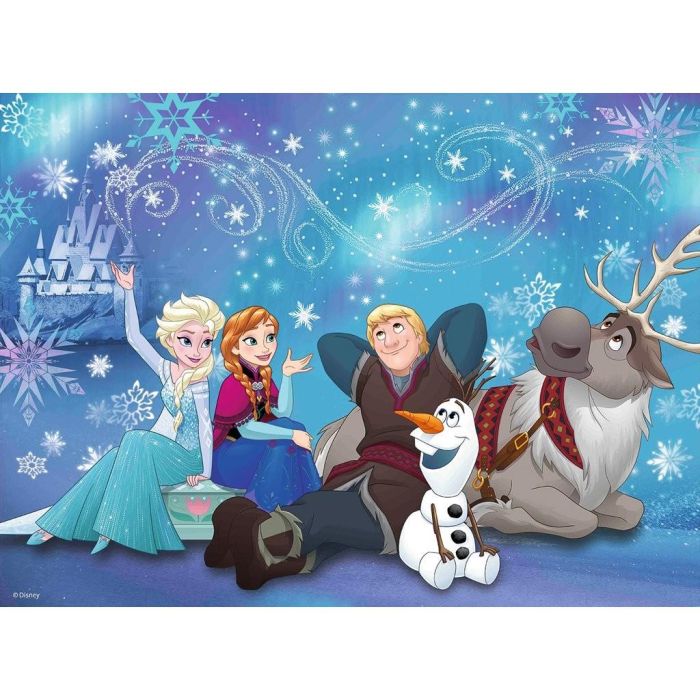Ravensburger Frozen - Eiszauber 100 Teile XXL Puzzle 1 Ravensburger Frozen - Eiszauber 100 Teile XXL Puzzle 1