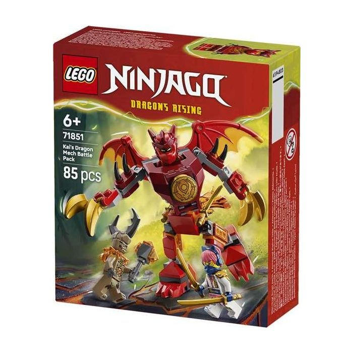 Juego de construccion pack de combate: meca dragón de kai lego ninjago 1