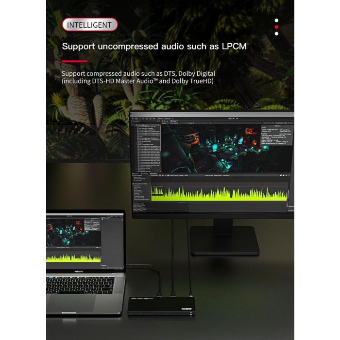 MicroConnect HDMI 4K Splitter 1x 8 Support 4k@60Hz 3 MicroConnect HDMI 4K Splitter 1x 8 Support 4k@60Hz 3