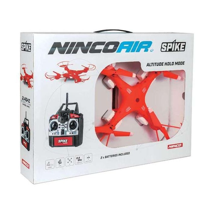 Dron radio control nincoair spike doble bateria para mayor autonomia 32x32x7 cm 7 Dron radio control nincoair spike doble bateria para mayor autonomia 32x32x7 cm 7
