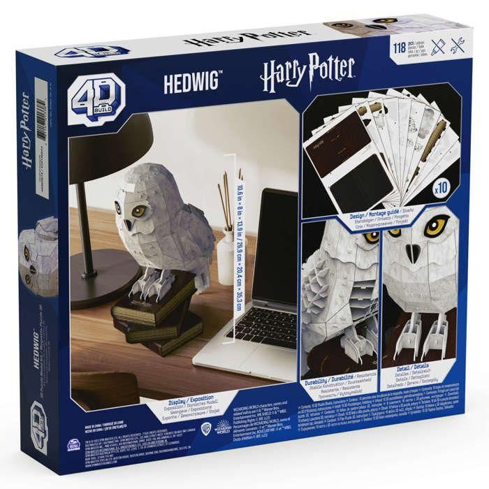 Spin Master AAAAN59473 Hedwig Harry Potter Construcción 4D 3