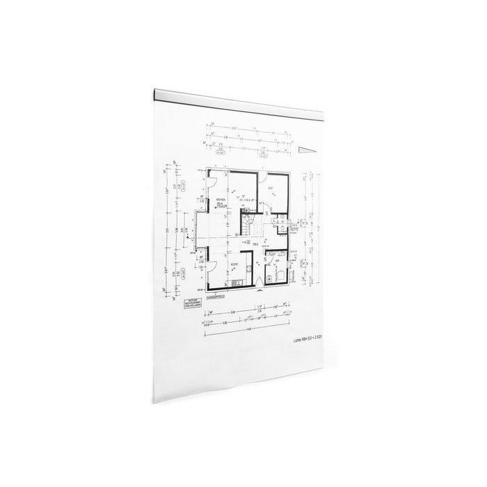 Pinza Magnetica Durable Durafix Rail 297X17 Mm. Plateado Bolsa De 5