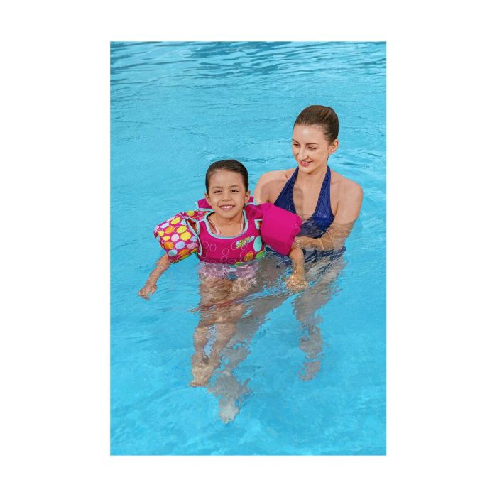 Chaleco Hinchable para Piscina Bestway Aquastar Swim Safe 19-30 kg 7