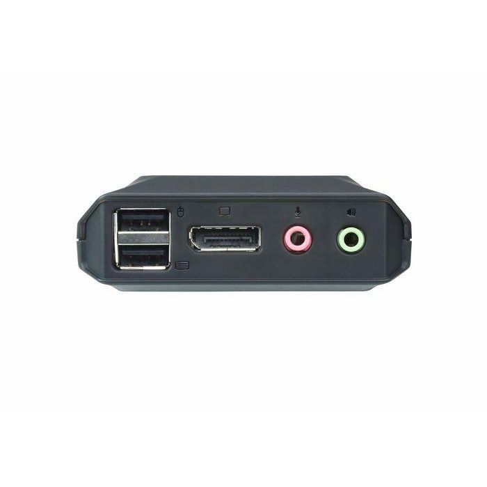 Aten CS22DP Interruptor KVM USB y DisplayPort, Resolución 2560x1600, Negro 3