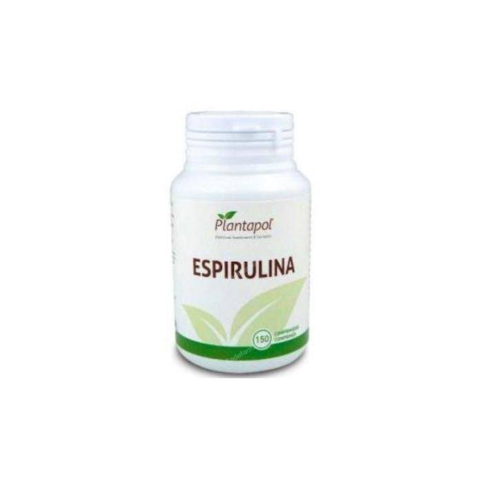 PLANTAPOL Espirulina 150 Comprimidos - Proteínas, Vitaminas, Minerales, Ácidos Grasos Esenciales y Clorofila
