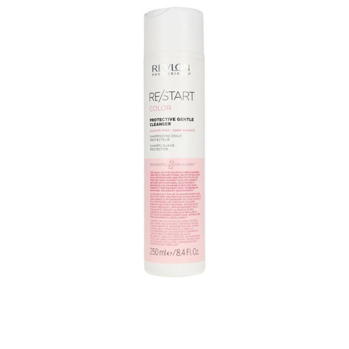 Revlon RE-START Limpiador Suave Protector de Color para Cabello Teñido, Sin Sulfatos, Antifade y Brillo Intenso 1000 ml 1
