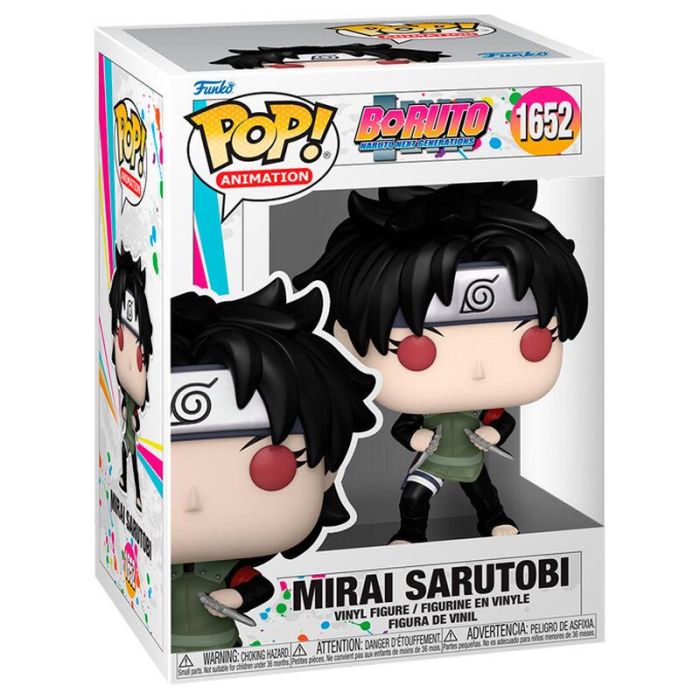 Funko Pop Boruto Mirai Sarutobi 75599 - Figura de vinilo de 9 cm 0 Funko Pop Boruto Mirai Sarutobi 75599 - Figura de vinilo de 9 cm 0