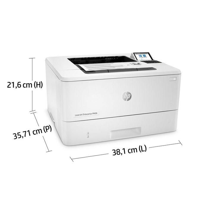 HP LaserJet Enterprise M406DN Impresora Laser Dúplex 38 ppm A4 Red 17