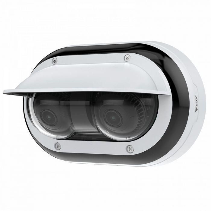 Axis Cámara IP panorámica dual P4707-PLVE 2x 5MP 3.26-8.12 mm IR WDR IK10 IP66 IP67 Axis Cámara IP panorámica dual P4707-PLVE 2x 5MP 3.26-8.12 mm IR WDR IK10 IP66 IP67